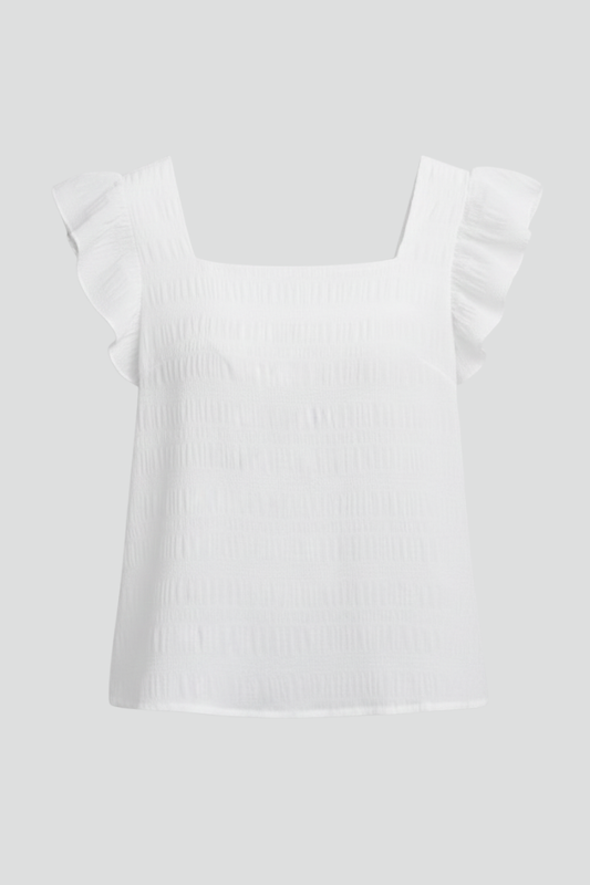 Lila | Square Neck Woven Blouse