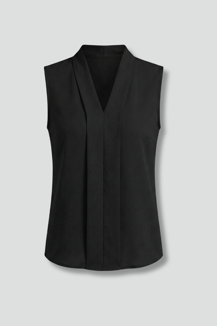 Lena | V-Neck Sleeveless Blouse