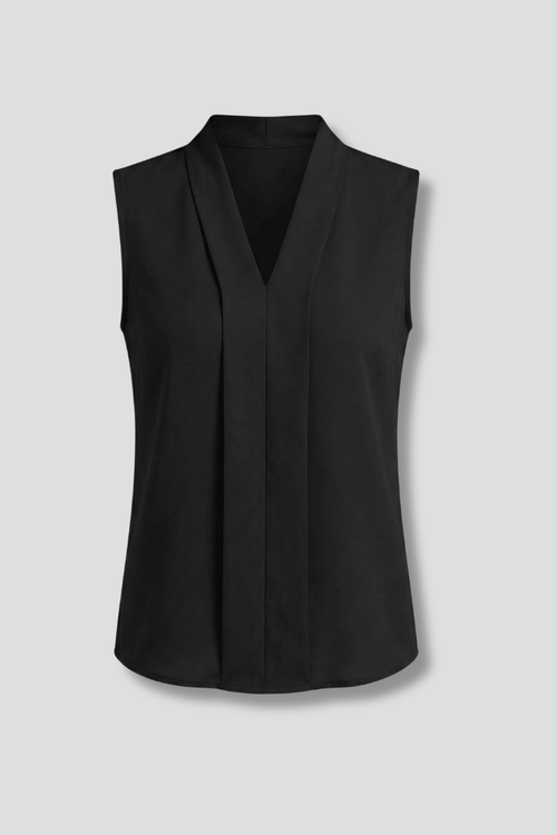 Lena | V-Neck Sleeveless Blouse