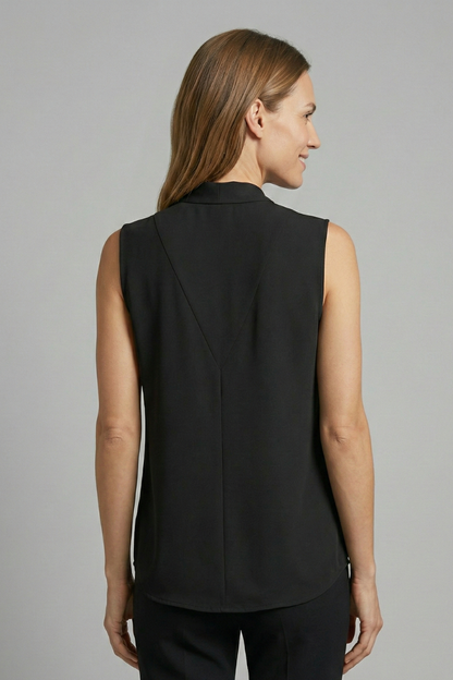 Lena | V-Neck Sleeveless Blouse