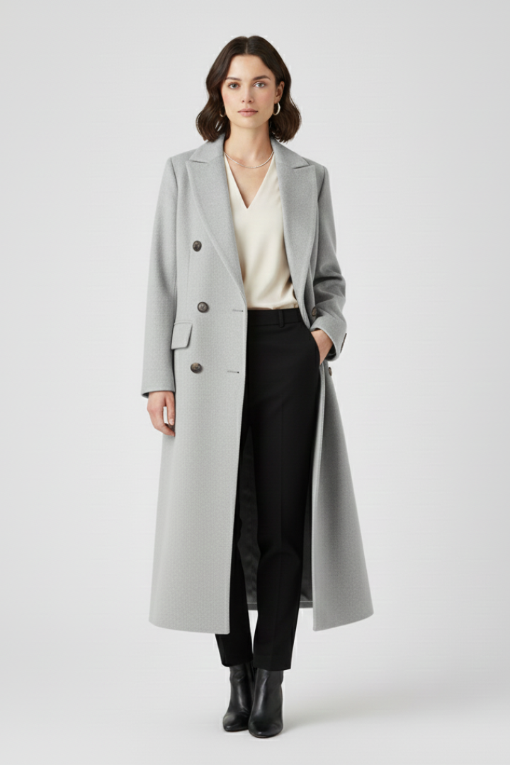 Lila | Chic Lapel Collar Coat