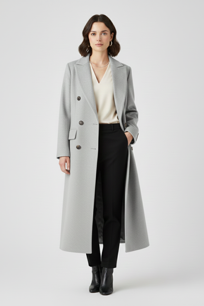 Lila | Chic Lapel Collar Coat