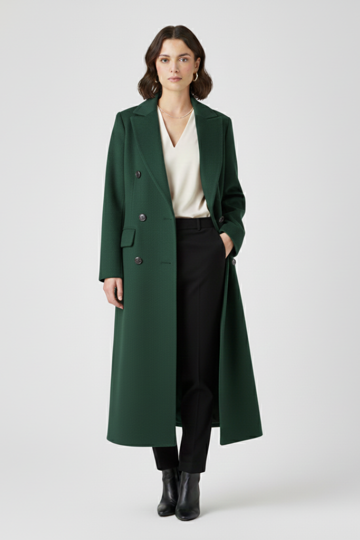 Lila | Chic Lapel Collar Coat