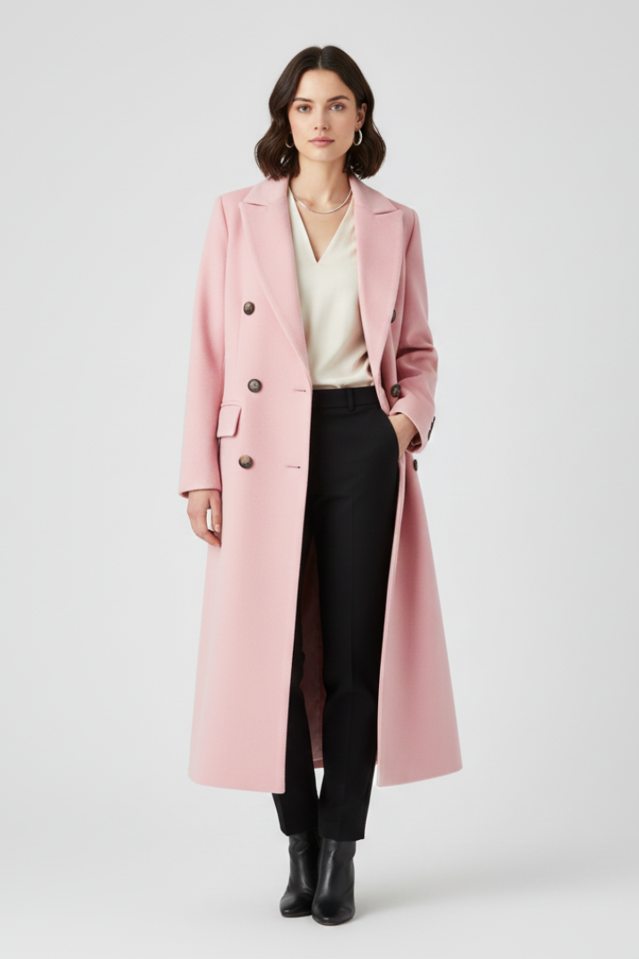 Lila | Chic Lapel Collar Coat
