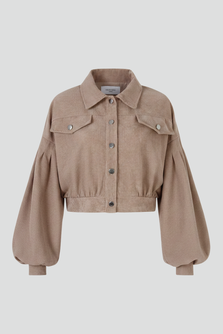 Lena | Cropped Zip Jacket