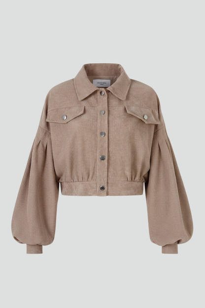 Lena | Cropped Zip Jacket