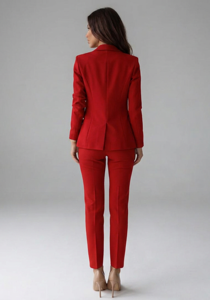 Vivienne | Double-Breasted Blazer Set with Buttons