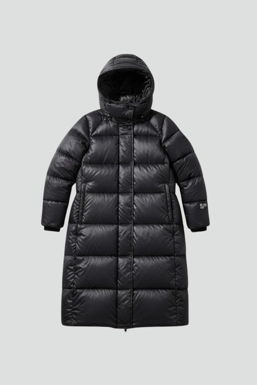 Elena | Quilted Down Coat with Hood