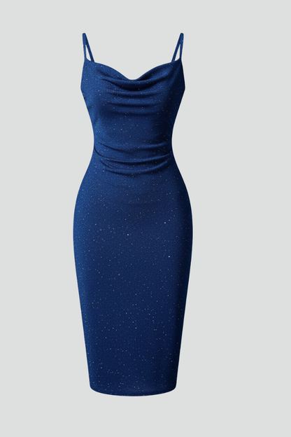Lena | Sleek Sleeveless Scoop Neck Dress