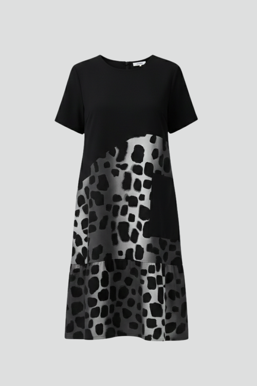 Lila | Chic Short Sleeve Dress with Pockets