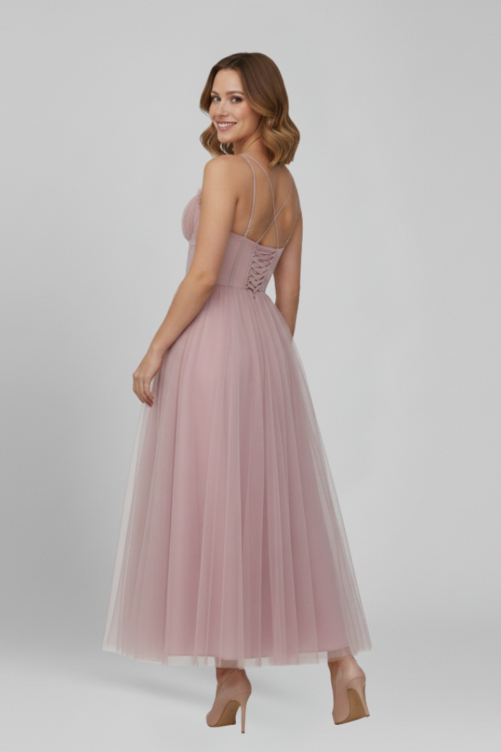 Lila | Strapless Bodice Tulle Dress