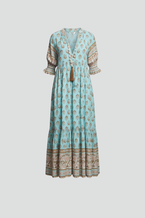 Lila | V-Neck Patterned Dress