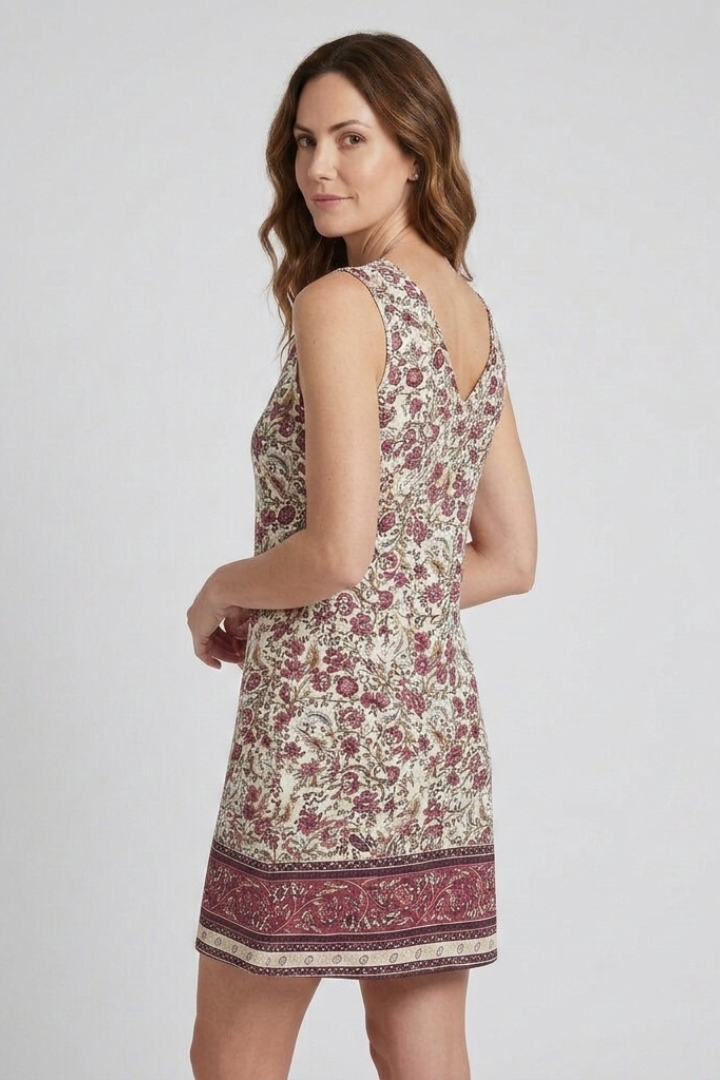 Elena | V-Neck Sleeveless Dress