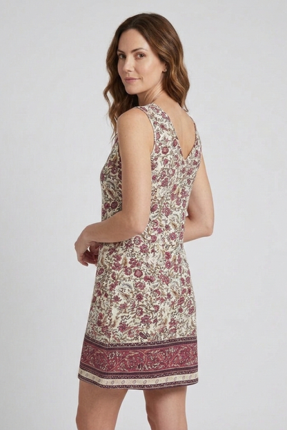 Elena | V-Neck Sleeveless Dress