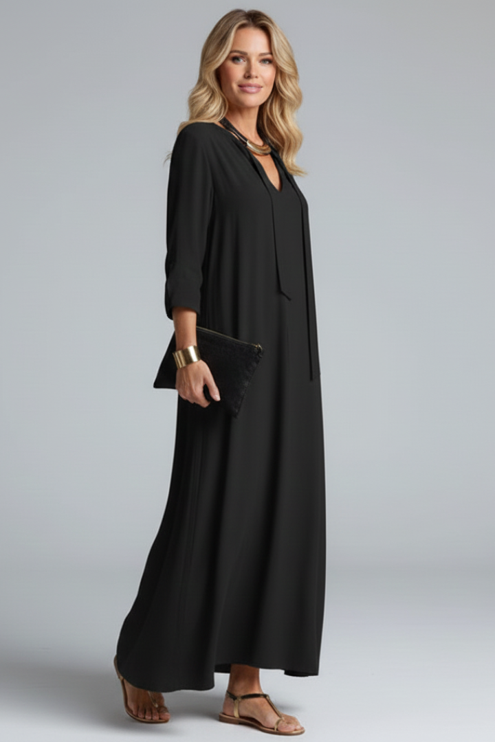 Lena | V-Neck Long Sleeve Dress