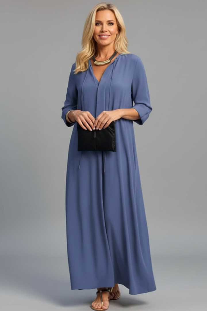 Lena | V-Neck Long Sleeve Dress