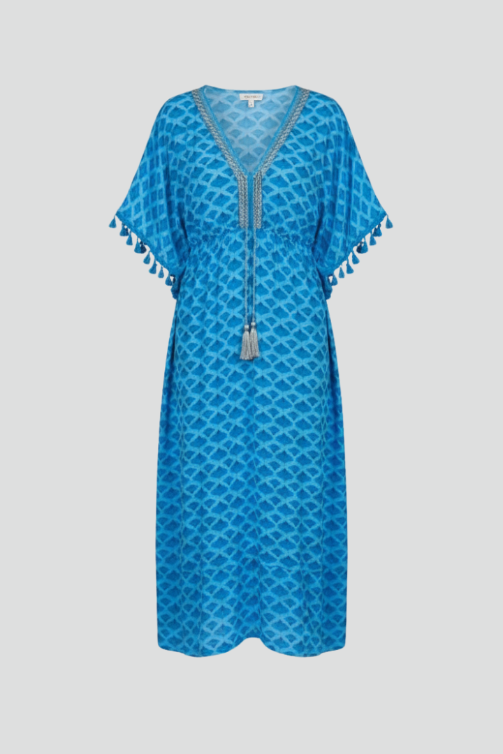 Lila | V Neck Short Sleeve Dress