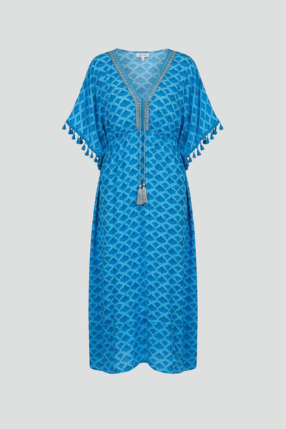 Lila | V Neck Short Sleeve Dress