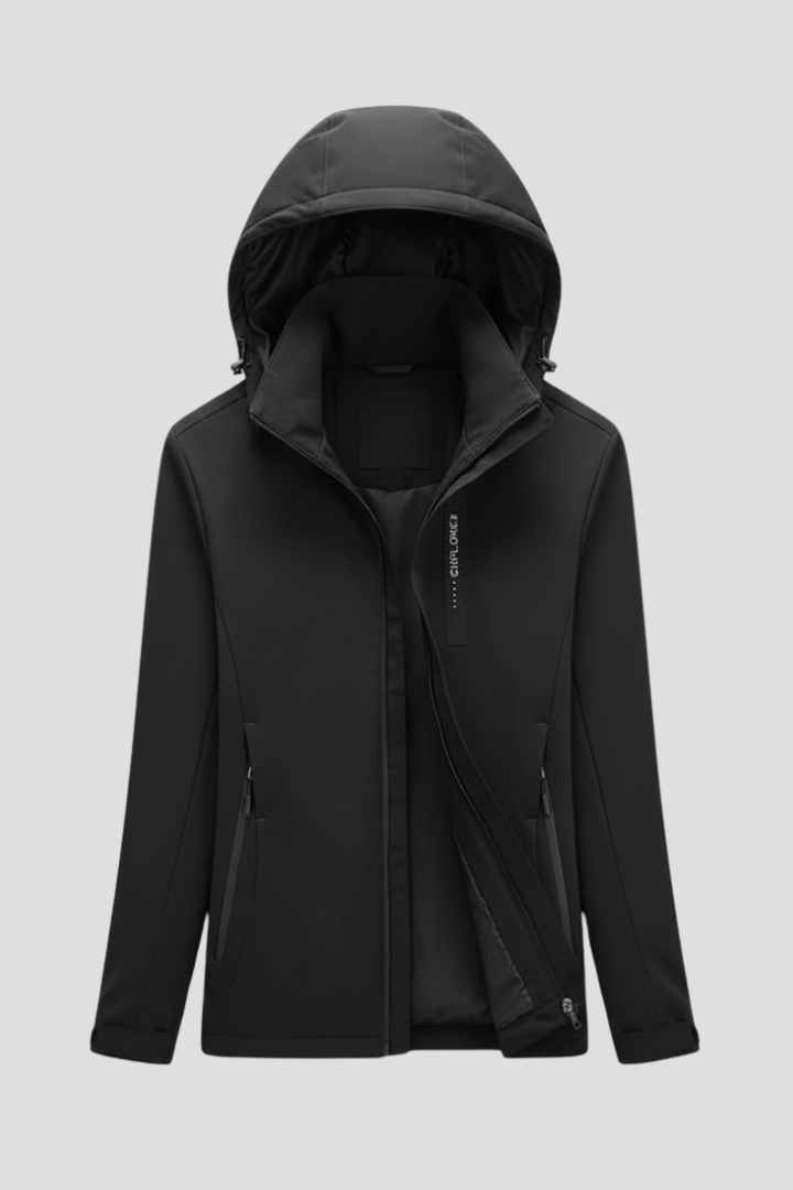 Lila | Luxe Hooded Zipper Jacket