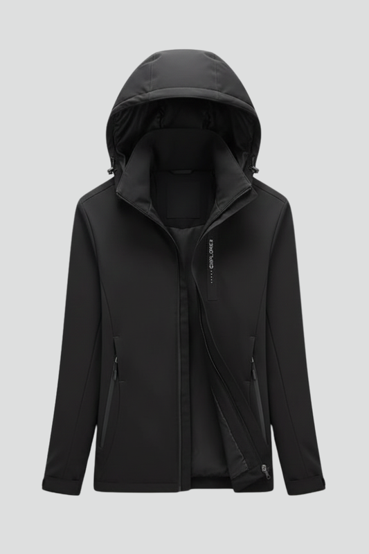 Lila | Luxe Hooded Zipper Jacket
