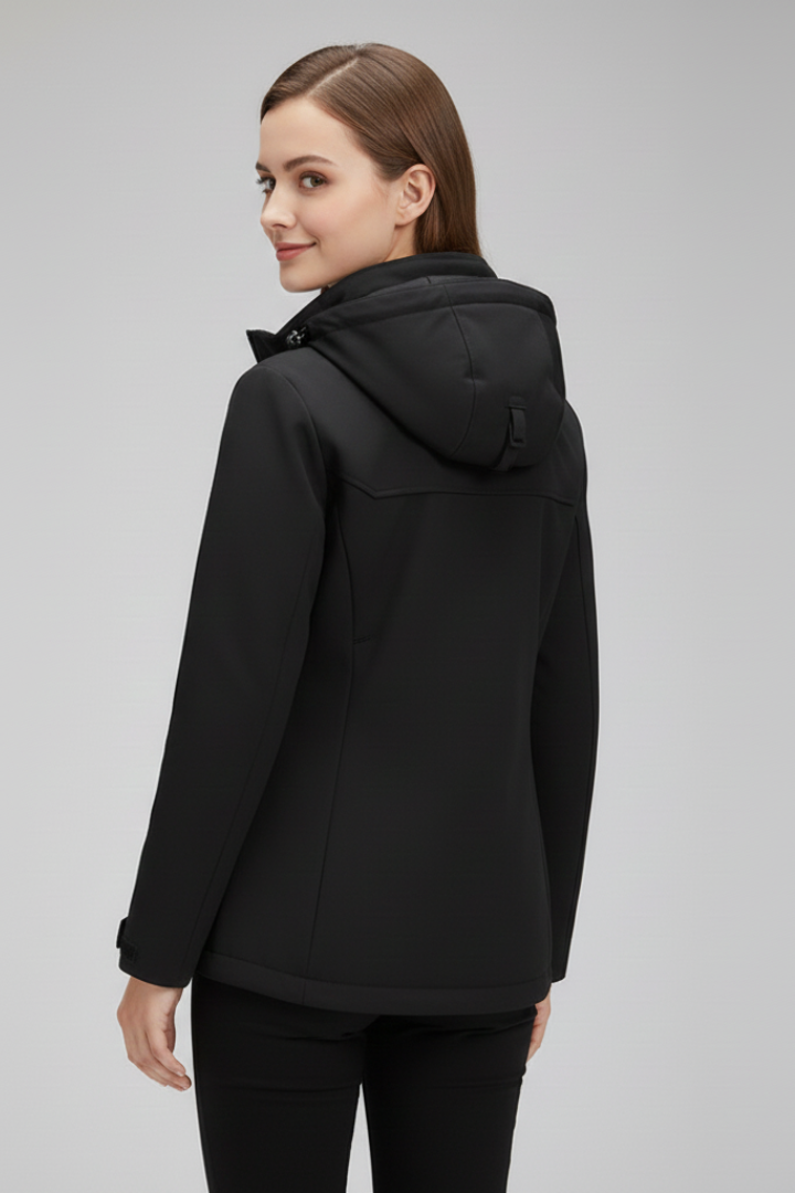 Lila | Luxe Hooded Zipper Jacket