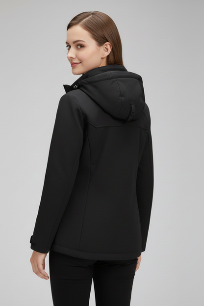 Lila | Luxe Hooded Zipper Jacket