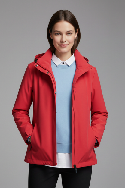 Lila | Luxe Hooded Zipper Jacket