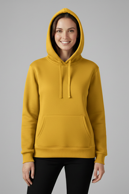 Lena | Luxe Adjustable Hoodie with Ribbed Hem