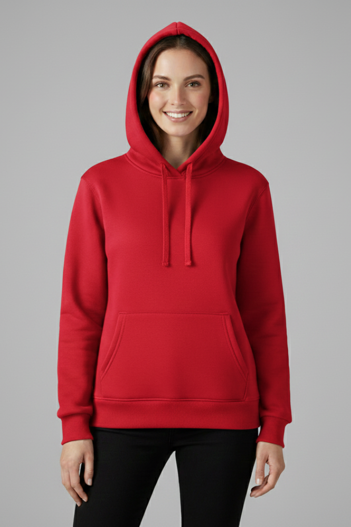 Lena | Luxe Adjustable Hoodie with Ribbed Hem