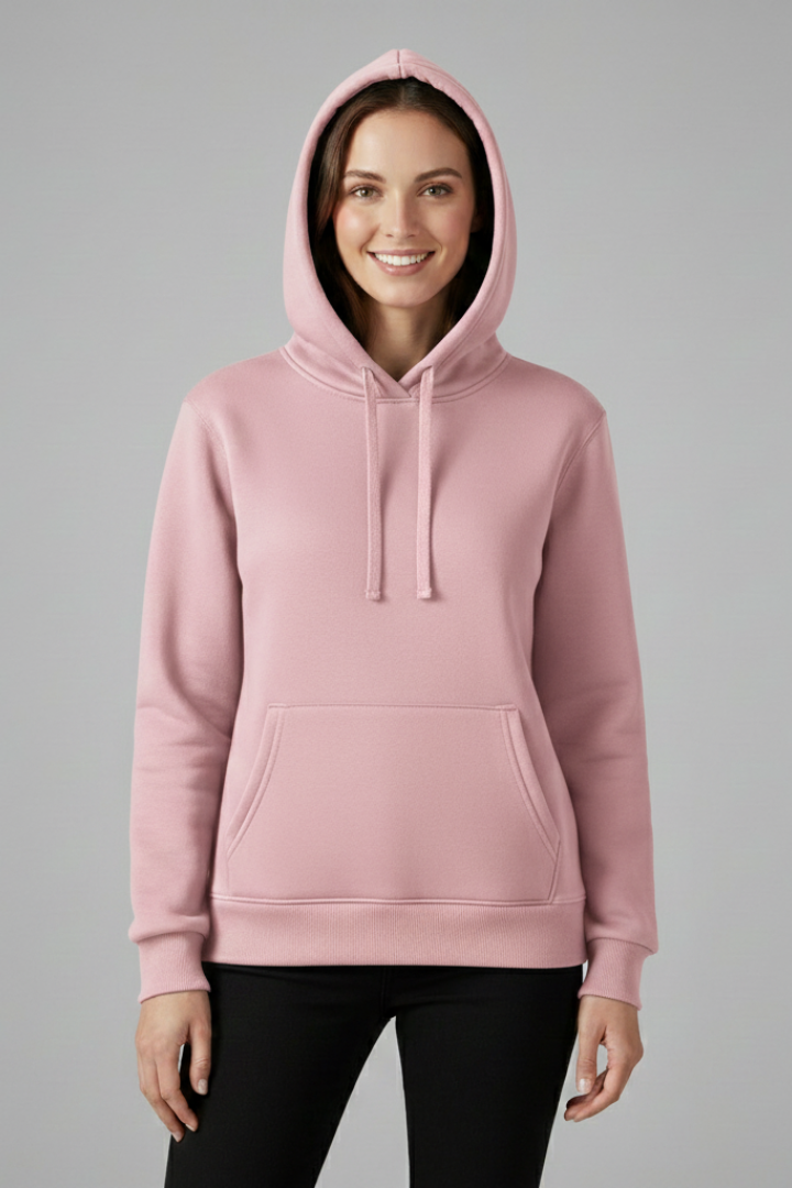 Lena | Luxe Adjustable Hoodie with Ribbed Hem