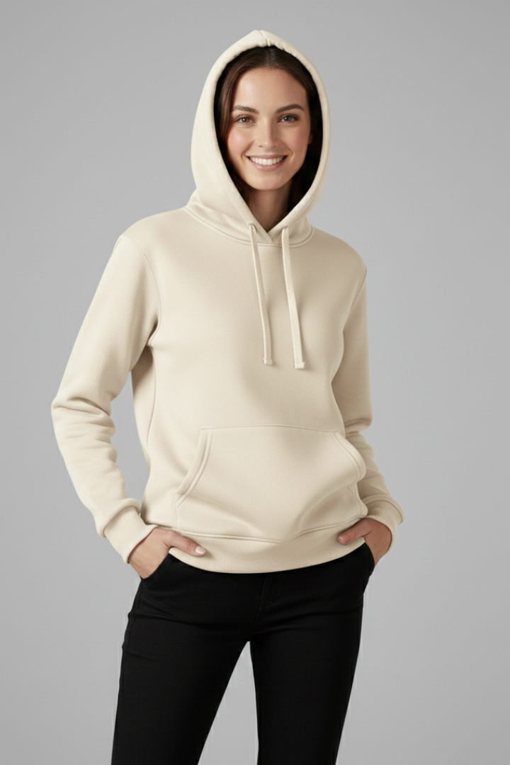 Lena | Luxe Adjustable Hoodie with Ribbed Hem