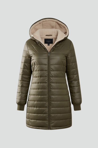 Lila | Chic Hooded Zip Jacket
