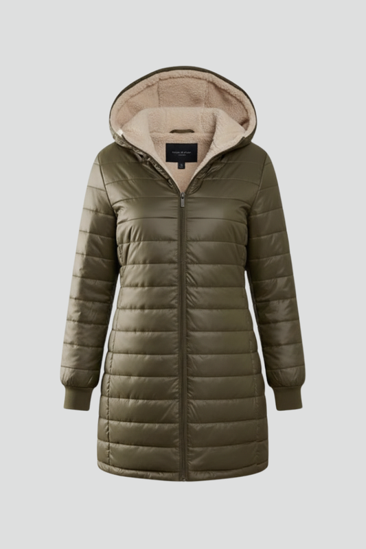 Lila | Chic Hooded Zip Jacket