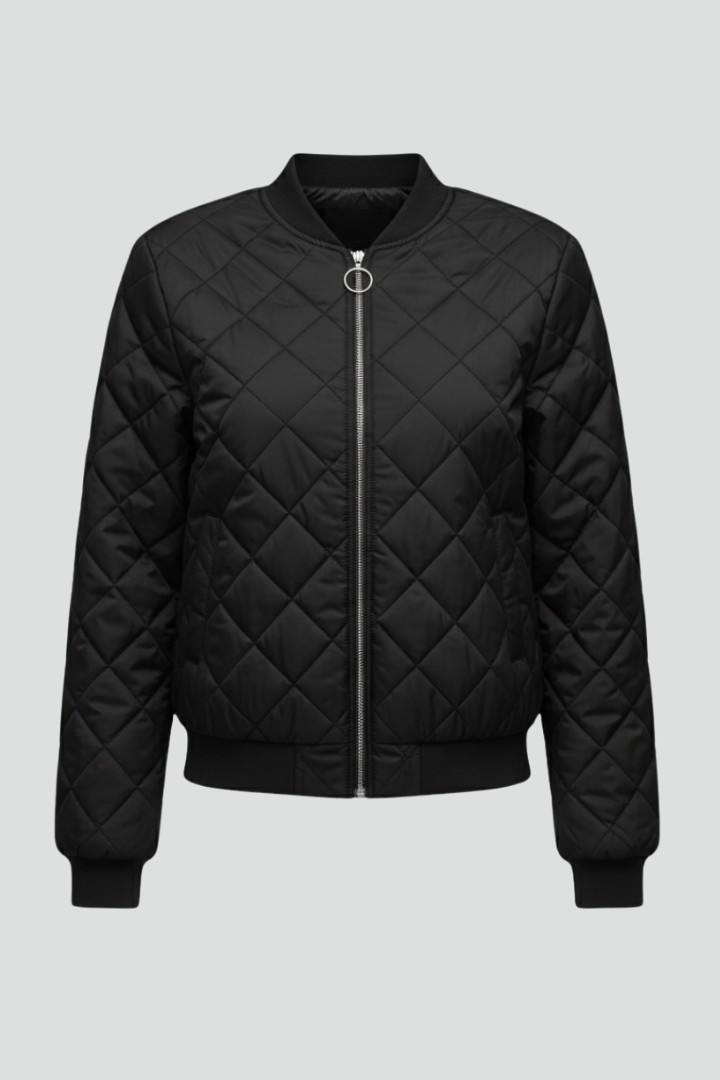 Lila | Quilted Zip-Up Jacket