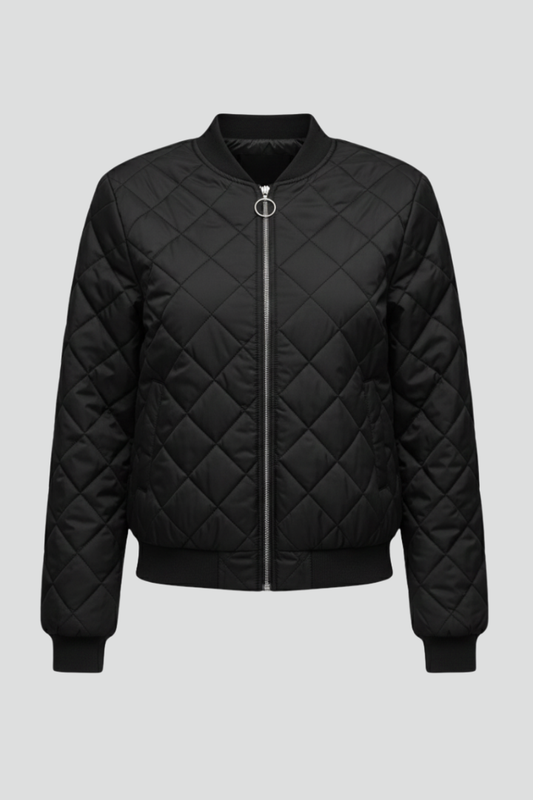Lila | Quilted Zip-Up Jacket