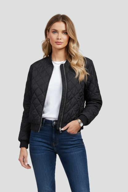 Lila | Quilted Zip-Up Jacket