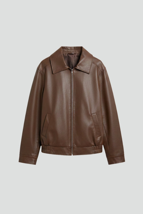 Lila | Zip-Front Ribbed Hem Jacket