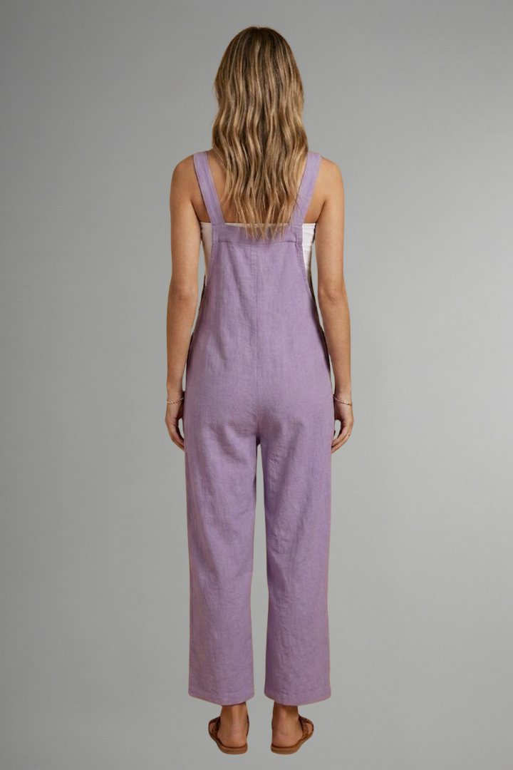 Lila | Chic Wide-Leg Jumpsuit with Adjustable Straps