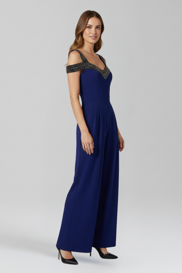 Luna | Off-Shoulder Wide-Leg Jumpsuit