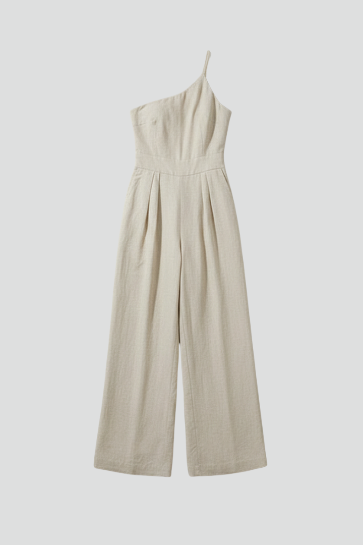 Lena | One-Shoulder Wide-Leg Jumpsuit