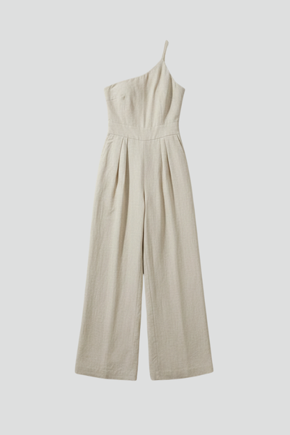 Lena | One-Shoulder Wide-Leg Jumpsuit