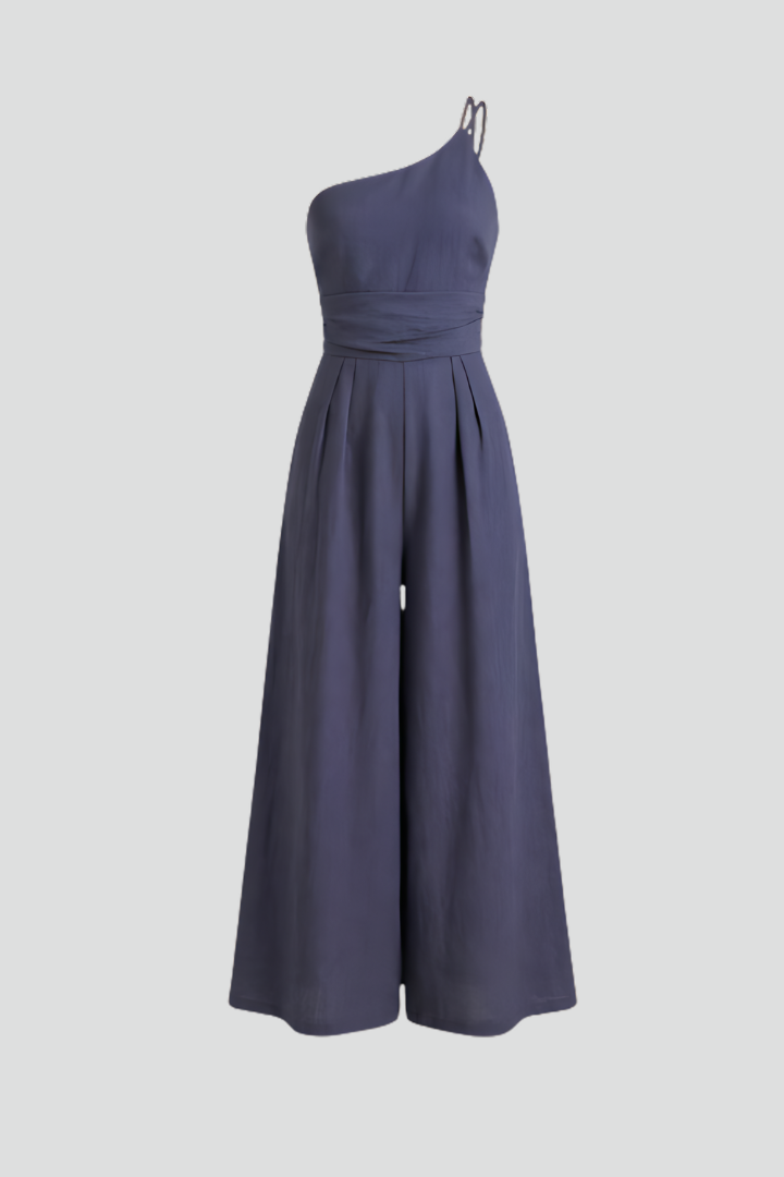 Lena | One-Shoulder Wide-Leg Jumpsuit