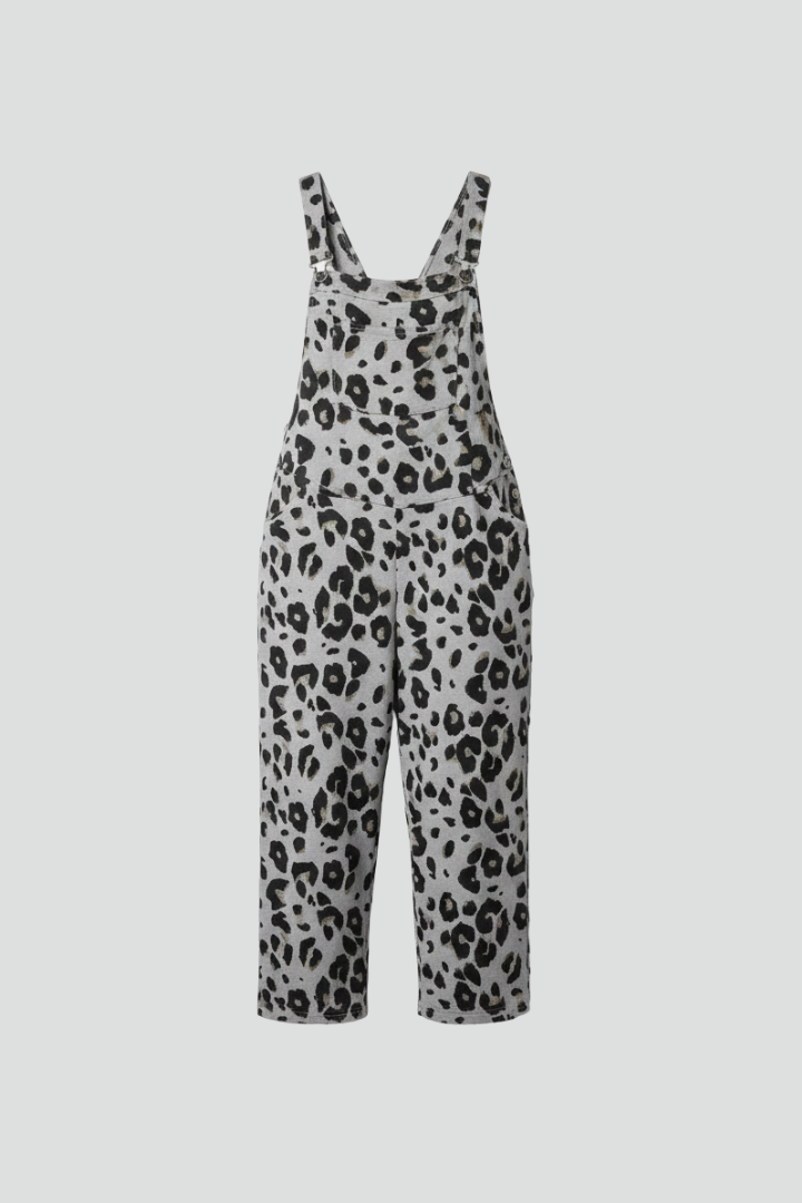 Lila | Printed Scoop Neck Jumpsuit