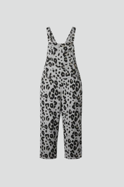 Lila | Printed Scoop Neck Jumpsuit