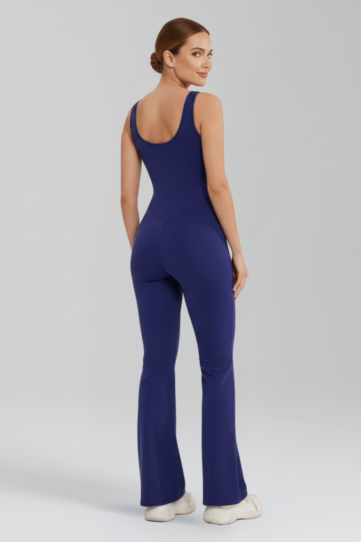 Lila | Sleek Sleeveless Wide-Leg Jumpsuit