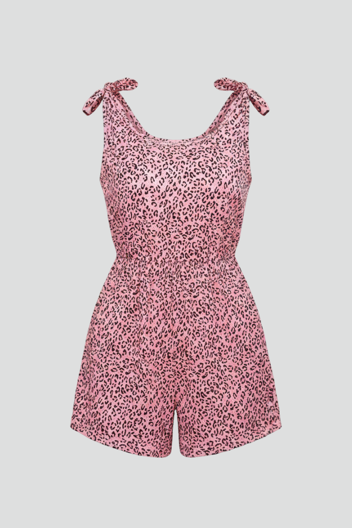 Lila | Printed Spaghetti Strap Jumpsuit
