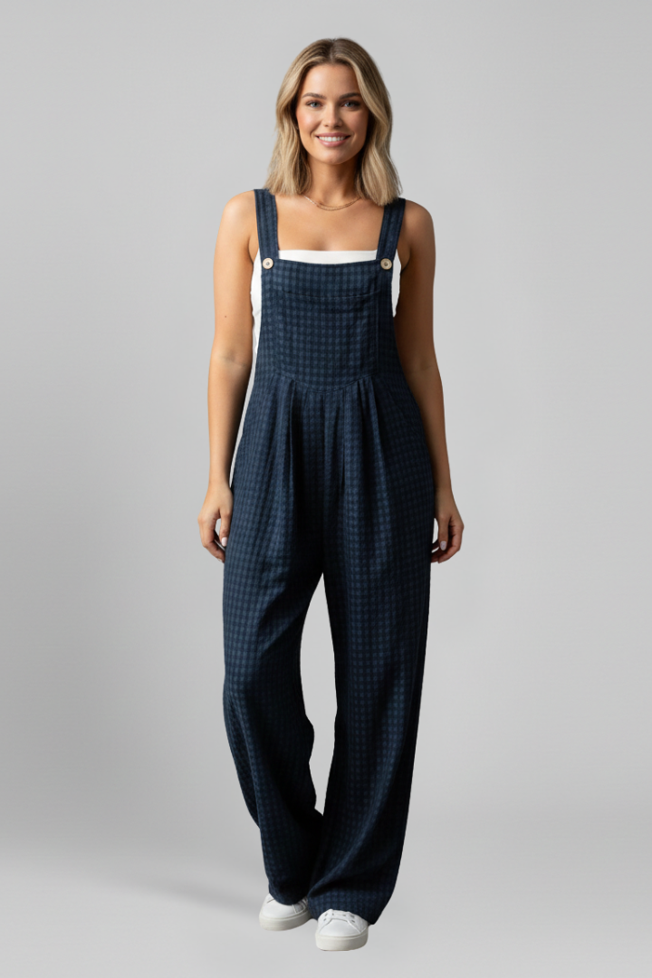 Lila | Printed Spaghetti Strap Jumpsuit