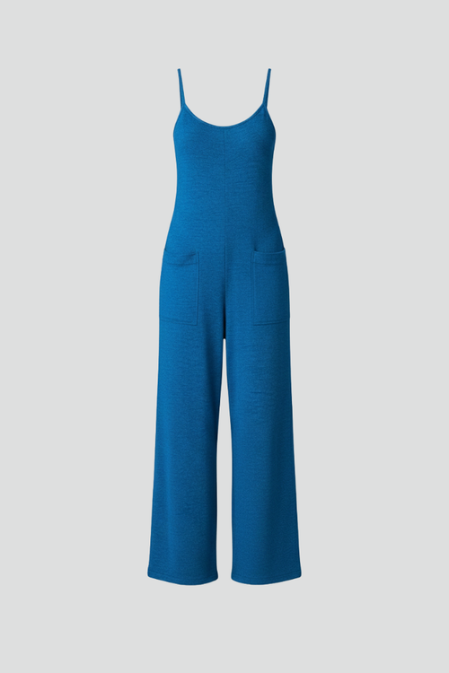 Lila | Elegant Spaghetti Strap Jumpsuit with Pockets