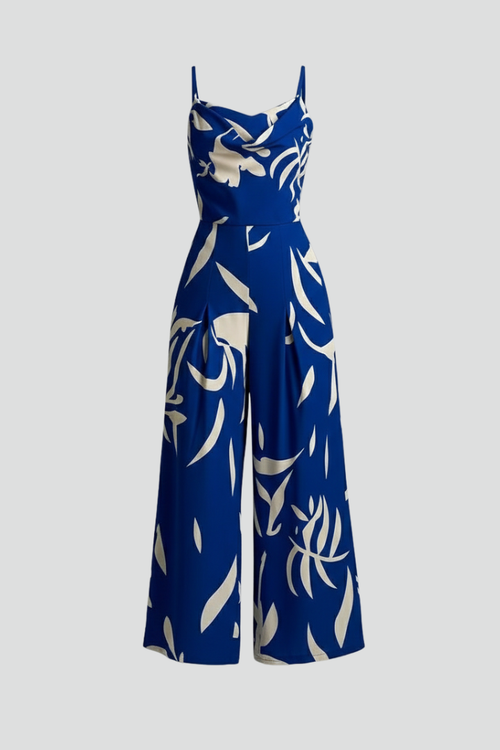 Lila | Chic Spaghetti Strap Wide-Leg Jumpsuit