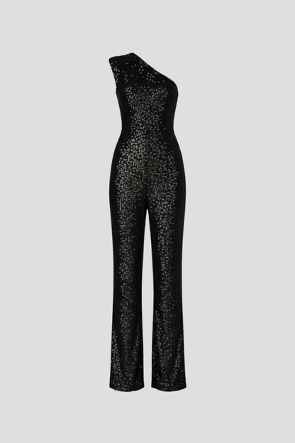 Lila | Textured Strapless Jumpsuit